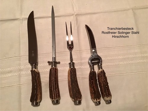 Tranchierbesteck aus solinger - aus,
