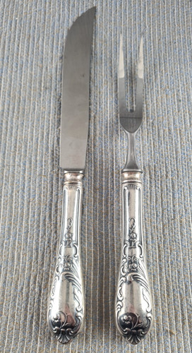 2tlg tranchierbesteck barock - tranchierbesteck, -barock