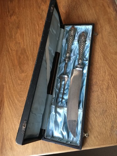 Antikes tranchierbesteck set - tranchierbesteck,