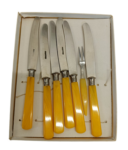 Vintage tranchierbesteck set - vintage,