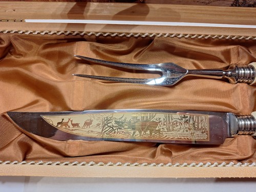 Tranchierbesteck hirschhorn - tranchierbesteck,